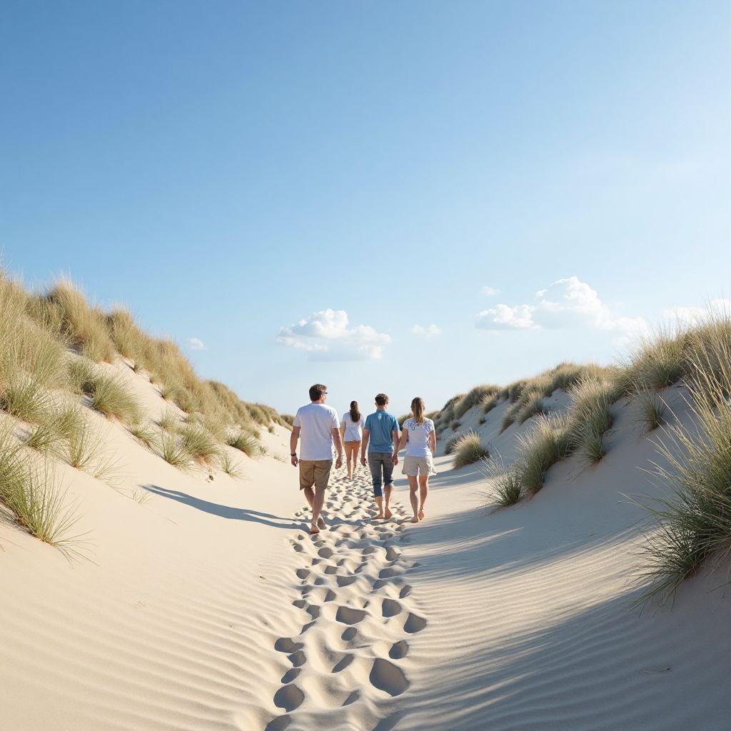 Coastal walking group
