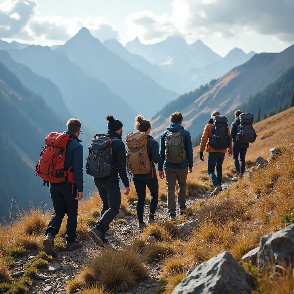Group outdoor motivation